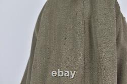 BURBERRY Beige Trench Coat size 2XL Mens 100% Wool Button Up Collared Belted