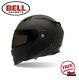 Bell Revolver Evo Motorcycle Helmet Matte Flat Black Modular Flip Front New Dot