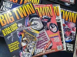 Big Twin Cycle World Motorcycle Magazines All Issues From Vol 1 To Vol 7 Rare