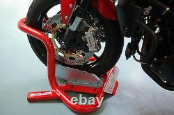 BikeGrab Motorcycle Wheel Chock, Paddock Stand, Any Bike, Guaranteed for life