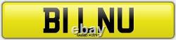 Billy N Bill And You Number Plate Bills Registration Wills Reg B1 Lnu Fees Paid