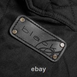 Black Pendle CE Class AA Wax Motorcycle Jacket For Bike Riding
