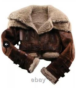 Burberry PRORSUM, the Iconic Runway Aviator Shearling, Rare Size 38! New withtag