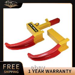 Car Auto Trailer Tow Towing Boat Parking Heavy Duty Anti Theft Wheel Clamp Lock