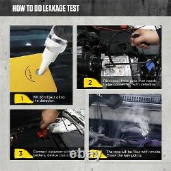 Car EVAP Smoke Machine Diagnostic Test Automotive Fuel Pipe Leak Detector Tester