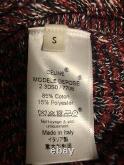Celine Phoebe Philo Turtleneck Knit Sweater Multicolor women Size S