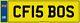 Cf Boss Number Plate Initials Car Reg Cf15 Bos All Fees Paid Colin Chris Cammy