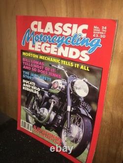 Classic Motorcycling Legends Magazine Spring 1993 Issue
