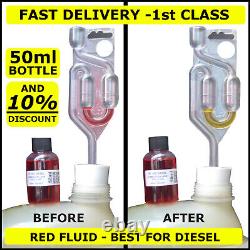Combustion leak tester kit head gasket block sniff 50ml DIESEL test fluid