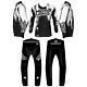 Customised White Tread Kit Bundle Adult/kids Motocross Mx Enduro Name Number