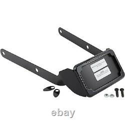 Cycle Visions License Plate Frame & Mount with Signals for FXSB Black CV-4654B