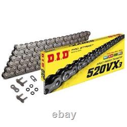 DID HD X-Ring Motorcycle Chain 520VX2 116 fits Honda CRF250 X-C 12