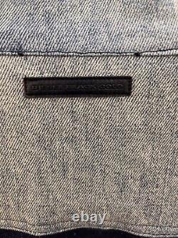 DIESEL BLACK GOLD Mens JAREDDI PATCH -FS DEN DENIM JACKET SIZE (M) RETAIL £510