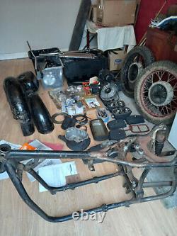 DNEPR 650cc MOTORCYCLE PROJECT, COMPLETE BIKE IN BITS, WITH ALL NEW PARTS