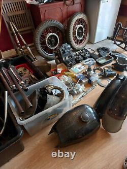 DNEPR 650cc MOTORCYCLE PROJECT, COMPLETE BIKE IN BITS, WITH ALL NEW PARTS