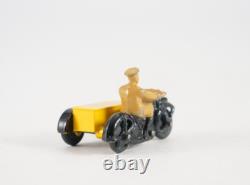 Dinky Toys GB No. 44B Motor Cycle Patrol Aa Biker Moto
