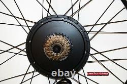 E-Bike / Pedelec Umbausatz kit 1500 W Heck Motor 28/29 Shimano Display