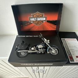 ERTL Harley Davidson Diecast Heritage Soft tail Classic Motorcycle New With Box