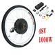 Electric Bicycle Kit 48v 1000w 26'' Rear Wheel E Bike Motor Conversion Hub