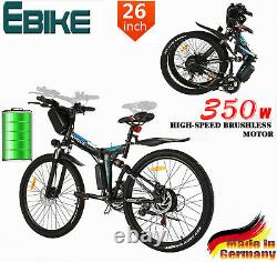 Electric Bikes Electric Mountain Bike 26 Folding E-Bike High Motor City Bike UK