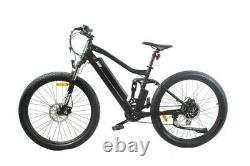 Electric Mountain Bike E-bike YVERN S36V 250W Rear Hub Motor Full Suspension