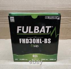 FHD30HL-BS GEL Fulbat Motorcycle Battery YHD30HL-BS