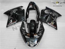 FLD Black Injection Fairing ABS Fit for Honda 1996-2007 CBR1100XX s009