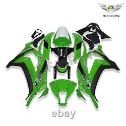 FLD Injection Fairing Fit for KWA 2011-2015 ZX10R Green Plastic ABS a035