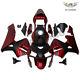 Fld Injection Matte Black Red Fairing Fit For Honda 2003-2004 Cbr600rr Abs S083