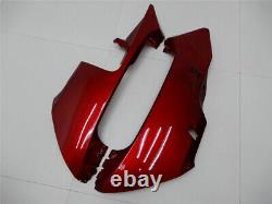 FLD Injection Matte Black Red Fairing Fit for Honda 2003-2004 CBR600RR ABS s083