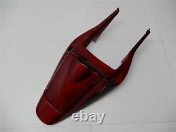 FLD Injection Matte Black Red Fairing Fit for Honda 2003-2004 CBR600RR ABS s083