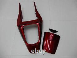 FLD Injection Matte Black Red Fairing Fit for Honda 2003-2004 CBR600RR ABS s083