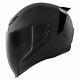 Free Shipping Icon Airflite Rubatone Full Face Dot Motorcycle Helmet