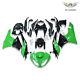 Ftc Plastic Glossy Black Green Fairing Fit For Kwa 2009-2012 Zx6r 636 A013