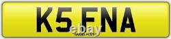 Fiona Fi Fee number plate K5 FNA CHERISHED REGISTRATION NO FEES TO PAY FIONAS