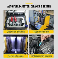 Fuel Injector Cleaner Ultrasonic Fuel Injector Tester For Petrol Car/Motor 220V