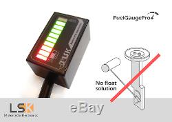 FuelGaugePro1 universal Float free motorcycle fuel gauge meter pressure sensor