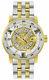 Gv2 By Gevril Men's 1306b Motorcycle Sport Automatic Two-tone Ip Steel Watch