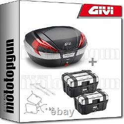 Givi Case Maxia 4 V56nn + Side-cases Trekker Trk46n Honda Cb 500 X 2016 16