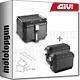 Givi Case Outback Obkn42b + Side Case Alaska Ala36b Honda Cb 500 X 2015 15