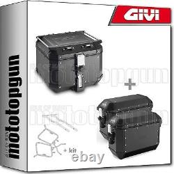 Givi Case Outback Obkn42b + Side Case Alaska Ala36b Honda Cb 500 X 2015 15