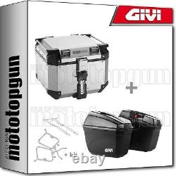 Givi Case Trekker Outback Obkn42a + Side-cases E22n Honda Cb 500 X 2017 17