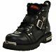 Harley-davidson Footwear Mens Brake Buckle Black Leather Motorcycle Boots D91684