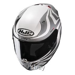 HJC RPHA 11 Eldon MC10SF Full Face Motorcycle Crash Helmet White Silver