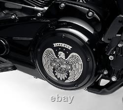 Harley Davidson 25701551 Eagle Bar & Shield Derby Cover Black Touring Trike