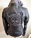 Harley Davidson Ladies S Jacket Auroral Wille G Skull 3 In 1 Motorcycle Leather