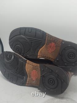 Harley-Davidson Men's Water Proof Brown Motor Cycle Boots Size 7