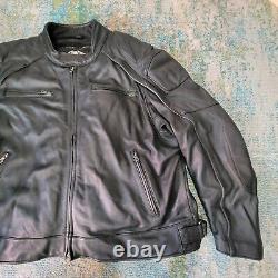 Harley Davidson Mens 3XL Willie G Skull Leather Jacket with Liner 98099-07VM