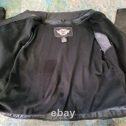 Harley Davidson Mens 3XL Willie G Skull Leather Jacket with Liner 98099-07VM