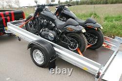 Harley Davidson Motorcycle Trailer 1300kg Single Axle Two Bike Trailer Al-ko